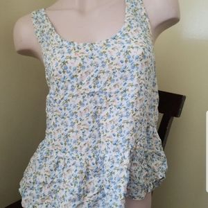 Abercrombie floral tank top